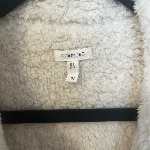 Sherpa Lined Winter Vest 3X Maurice's Cozy & Warm - Picture 7 of 8